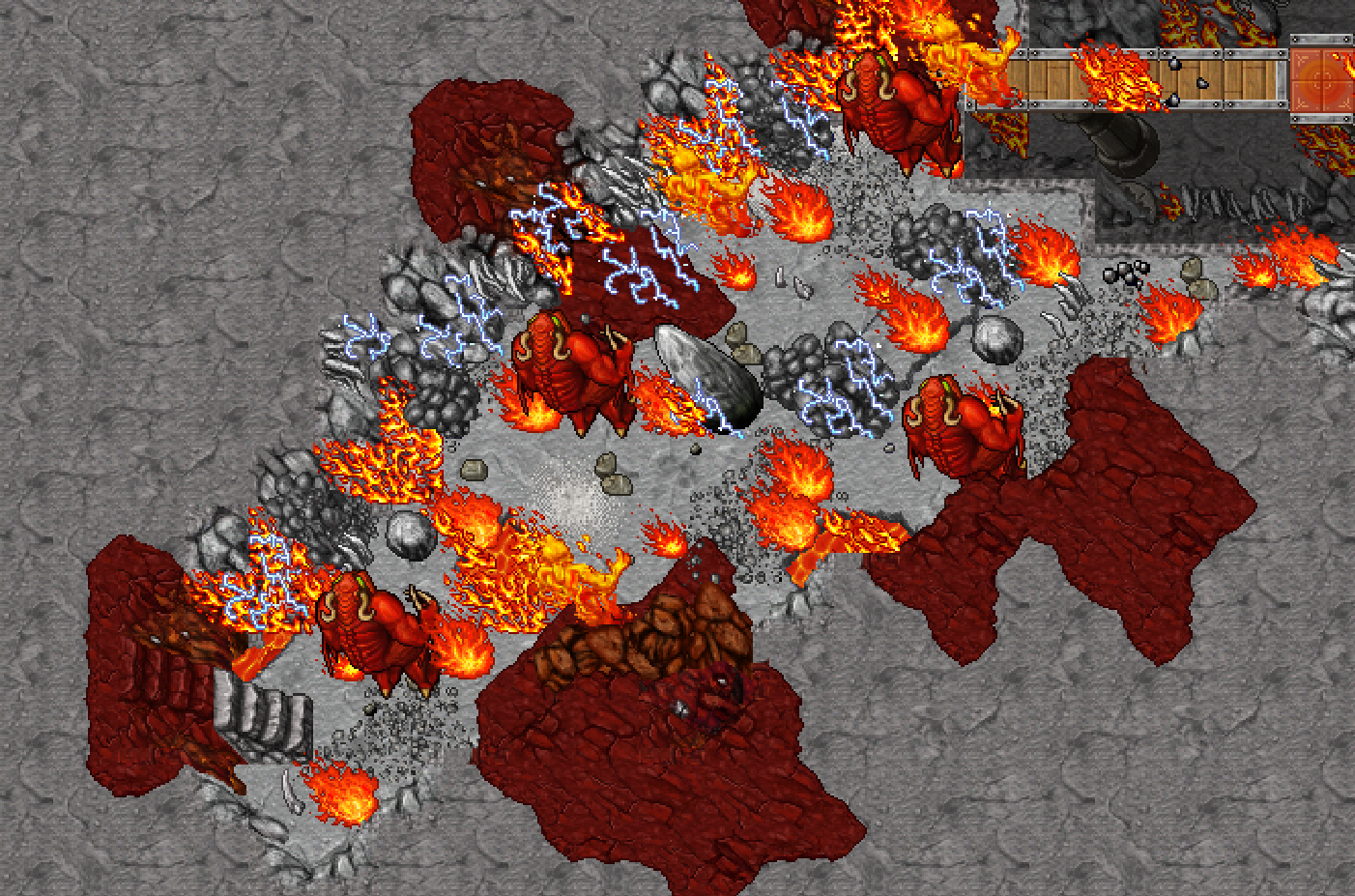 Screen Raging Fire