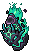Corpsefire Skull