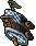 Blue Rolling Barrel